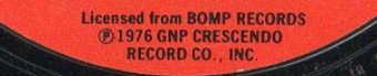 BOMP RECORDS